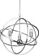 ВИТРИНА! Люстра подвесная WunderLicht MF9347-43 3x40 Вт E14 хром