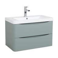 Тумба підвісна Aqua Rodos Vista (Фйорд 5039) з умивальником Bar 75