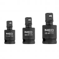 Набор головок NEO tools 1/2”(M)x1/4”(M) 3 шт. 10-256