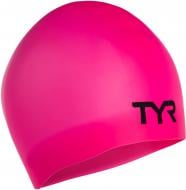 Шапочка для плавания Long Hair Silicone Wrinkle-Free Swim Cap LCSL/693 one size розовый