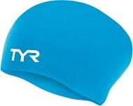 Шапочка для плавания Long Hair Silicone Wrinkle-Free Swim Cap LCSL/420 one size голубой