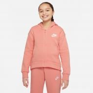 Джемпер Nike CLUB FLC FZ HOODIE LBR DC7118-824 персиковий