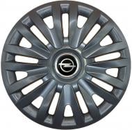 Ковпак для коліс SJS Opel 412 R16" 4 шт. чорний
