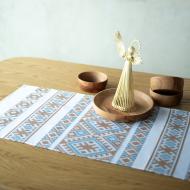 Рушник Біла Тиса-2 37x82 см Едельвіка бежевий