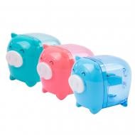 Точилка с контейнером Свинка микс 0557Е Deli