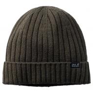 Шапка Jack Wolfskin Stormlock Rip Knit Cap 1907121-5100 р.one size зелений