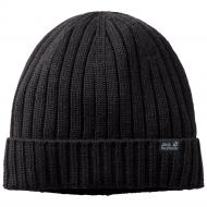 Шапка Jack Wolfskin Stormlock Rip Knit Cap 1907121-6000 р.one size черный