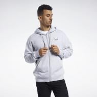 Джемпер Reebok CL F VECTOR FULLZIP FK2676 р. L светло-серый Джемпер Reebok CL F VECTOR FULLZIP FK2676 р. L светло-серый