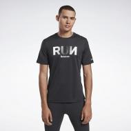 Футболка Reebok RE GRAPHIC TEE FK6476 S чорний