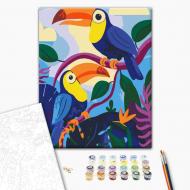 Картина за номерами Шепіт тропіків ©Тетяна Шевцова 30х40 см Brushme