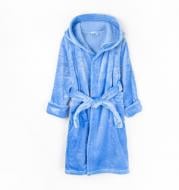 Халат детский унисекс Dexter`s Blue Mirage р.122 голубой 858161