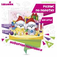 Холст с контуром Новогодние помощники Идейка