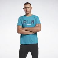 Футболка Reebok RE GRAPHIC TEE FK6477 S блакитний