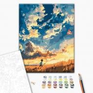 Картина за номерами Захоплені вітром 30х40 см Brushme Картина за номерами Захоплені вітром 30х40 см Brushme