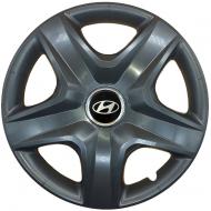 Колпак для колес SJS Hyundai 418 R16" 4 шт. черный