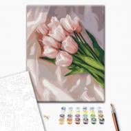 Картина по номерам Нежность тюльпанов 40х50 см Brushme