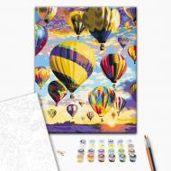 Картина за номерами Мрії в небі 30х40 см Brushme Картина за номерами Мрії в небі 30х40 см Brushme