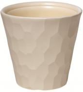 Горшок пластиковый Prosperplast Rocka круглый 27 л кремовый (71164-728)