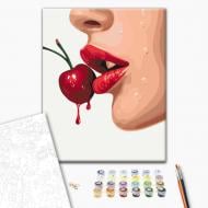 Картина за номерами Спокусливий червоний 40х50 см Brushme Картина за номерами Спокусливий червоний 40х50 см Brushme