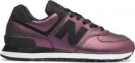 Кроссовки New Balance 574 WL574KSB р.9 бордовый