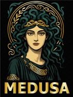 Картина за номерами Медуза 30х40 см Brushme Картина за номерами Медуза 30х40 см Brushme