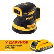 Эксцентриковая шлифмашина DeWalt DCW210N+DCB183