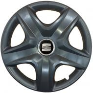 Колпак для колес SJS Seat 418 R16" 4 шт. черный