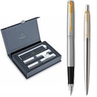 Parker Jotter Stainless Steel GT FP+BP (первая + шариковая) 16 092b24