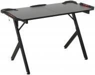 Стол игровой Центр Меблів MOTE с LED подсветкой 1200х600х760 мм