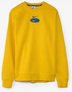 Свитшот Nike SL BB CREW DM5460-709 р. M желто-синий Свитшот Nike SL BB CREW DM5460-709 р. M желто-синий