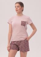 Пижама женская Roksana Unona №1390/16743 р. 48 розовый с принтом