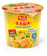 Каша кукурудзяна GOLDEN DRAGON зі смаком сиру та зеленню 80 г