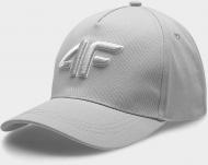 Кепка 4F BASEBALL CAP M107 4FJSS23ACABM107-27S OS сірий