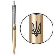 Ручка кулькова Parker Jotter XL Ukraine Matt Gold CT BP Тризуб 13432_T001b