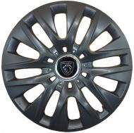 Ковпак для коліс SJS Peugeot NEW 429 R16" 4 шт. чорний