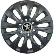 Колпак для колес SJS Peugeot 429 R16" 4 шт. черный