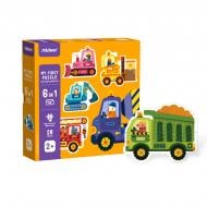 ВИТРИНА! Пазлы Mideer Мой первый пазл - Строительные машины MD3176