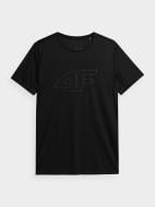 Футболка 4F TSHIRT FNK M126 4FAW22TFTSM126-20S р.M черный Футболка 4F TSHIRT FNK M126 4FAW22TFTSM126-20S р.M черный