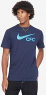 Футболка Nike Chelsea Fc Swoosh DJ1355-419 р.L синий