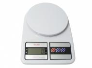 Весы кухонные Electronic SF-400 7 кг с дисплеем Белый (in-54)