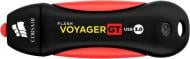 Флеш-память Corsair FVoyager GT 64 ГБ USB 3.0 black/red (CMFVYGT3C-64GB)