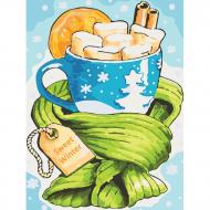 Картина по номерам Сладкая зима Идейка