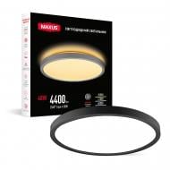 Светильник светодиодный Maxus 40 Вт черный 3000/4100/6000 К 1-MSP-40W-SLIM-BL Светильник светодиодный Maxus 40 Вт черный 3000/4100/6000 К 1-MSP-40W-SLIM-BL