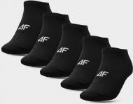 Носки 4F SOCKS CAS M055 (5pack) 4FAW22USOCM055-20S р.39-42 черный 5 шт.