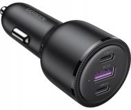 Автомобильное зарядное устройство UGREEN CD239 2С+U 69W Black