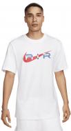 Футболка M NSW SW AIR GRAPHIC TEE FN7704-101 р.S белый