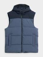 Жилет 4F DOWN JACKET M067 4FAW22TDJAM067-30S р.S синий