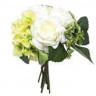 Букет штучний Троянда, Гортензія, Алліум, 31 см