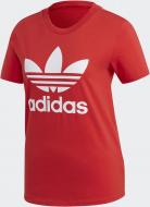 Футболка Adidas TREFOIL TEE FM3302 р.XS красный