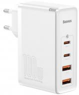 Сетевое зарядное устройство BASEUS Pro 2C+2U 100W (CCGAN2P-L02) White